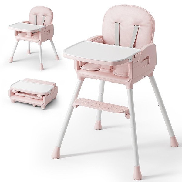 Obee Odee 3-in-1 Portable Baby High Chair for Babies and