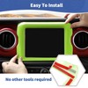 RT-TCZ Navigation Screen Panel Frame Trim Cover GPS Touch Decoration