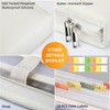 JUNDUN Fireproof Document Organiser - 13 Pockets Expanding File Folder