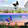 EDOF Solar Butterfly with Sparkling Light-Up Wings Garden Lights Outdoor
