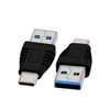 rgzhihuifz Type-C Male to USB3.0 Male Adapter，USB C to USB