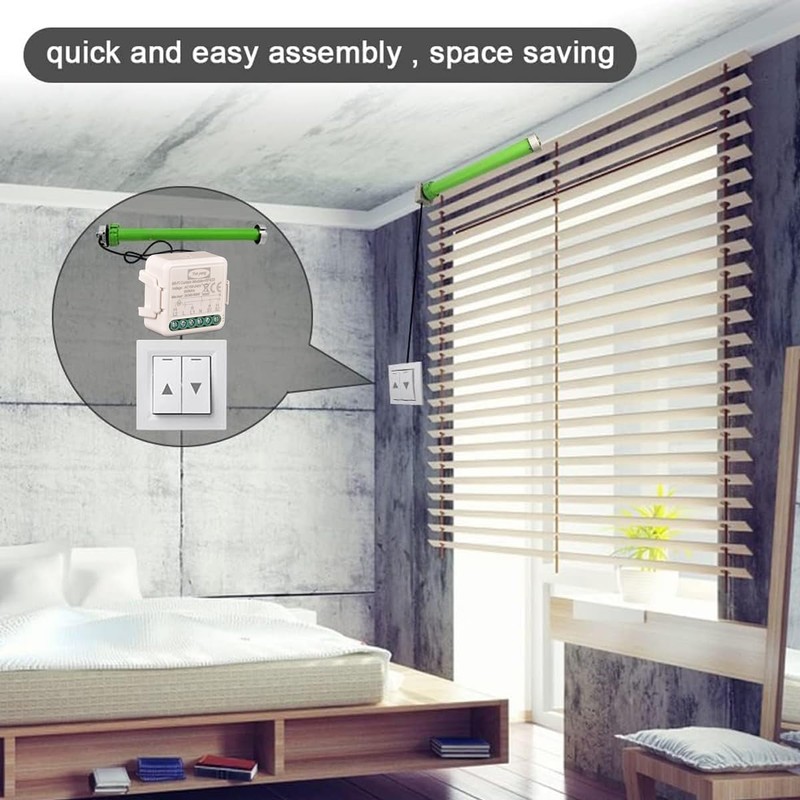 Yueyang WiFi Curtain Switch RF Tuya Smart Life Roller Shutter