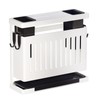 Kitchen Knives Chopstick Rack with Draining Tray Wall Mounted Multifunctional