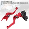 Motorcycle Brake Master Cylinder Clutch Lever, Universal 7/8'' 22mm Handlebar