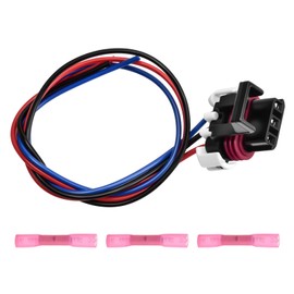 Front Turn Signal Lights Connector Wiring Harness 3 Pin with Pigtail Plug Compatible with 2008-2017 Freightliner Cascadia Replace A0651907007