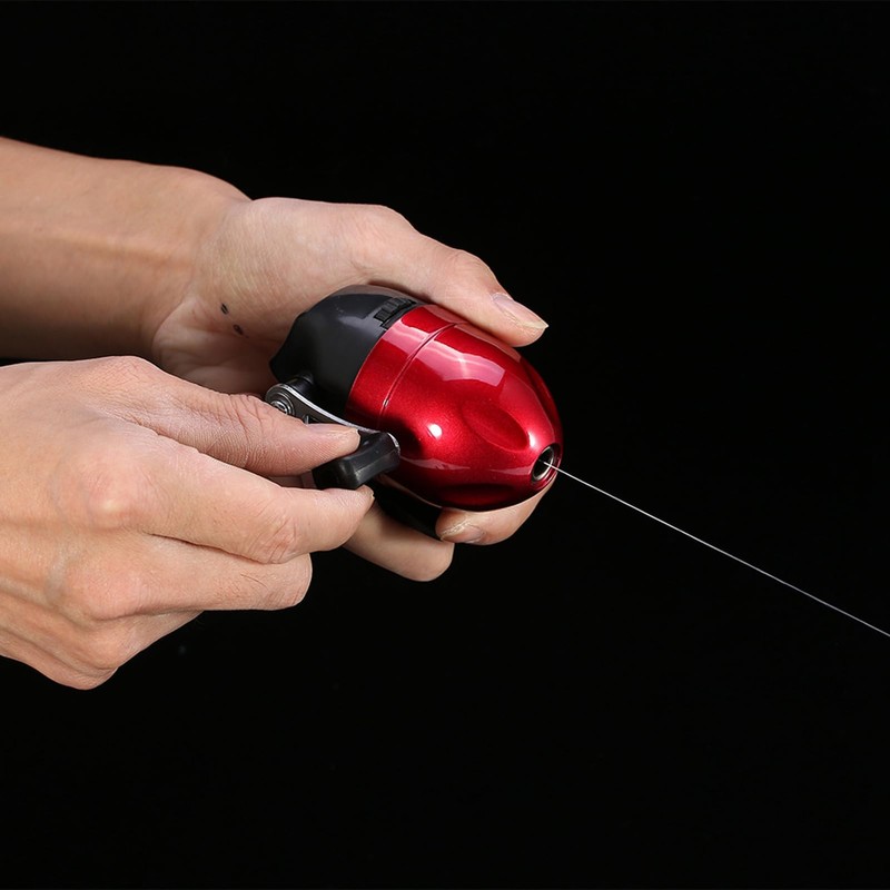 Yctze Compact and Closed Face Fishing Reel with Builtin Tackle