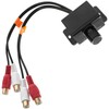 Mikinona RCA Audio Level Controller for Car Volume Amplifier Dual
