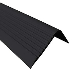 Proper Tools Stair Anti Slip Nosing Rubber Angle Step Edge RGPD - 900mm - Black