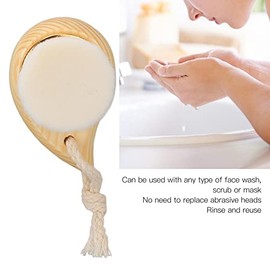 Cepillo Facial Limpiador, Exfoliante Cepillo Para Limpieza Facial Manual De Madera Equipo De Limpieza Facial Para Limpieza Exfoliación Masaje Para Muj