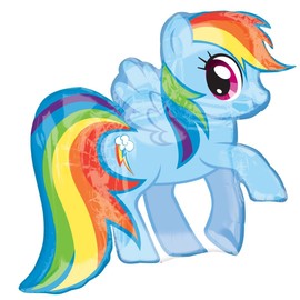 My Little Pony-Geburtstagsfeier-Dash Supershape Folienballon [Spielzeug]