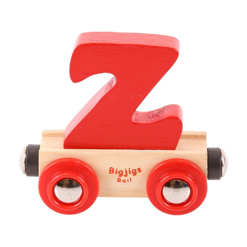 Bigjigs Rail Rail Name Letter Z (One Supplied)