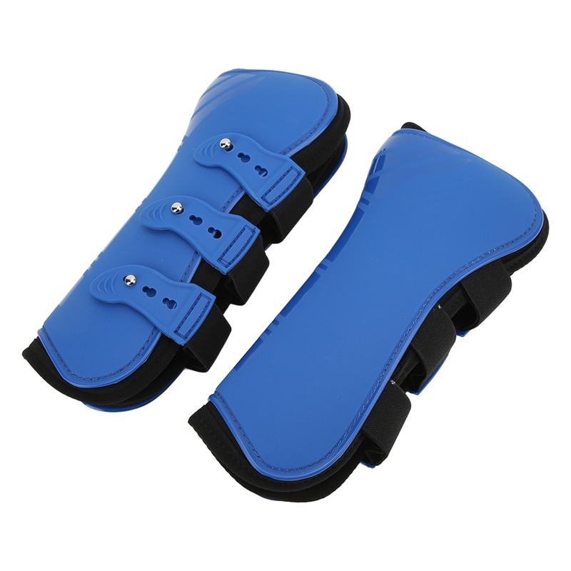 2pcs Horse Front Leg Boots PU Shell Horse Tendon Boots