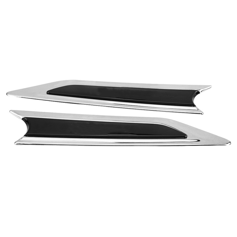 2 pcs Car Side Body Hood Emblem Cover Trim for