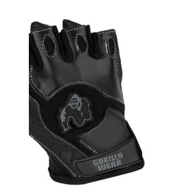 Gorilla Wear Mitchell Training Gloves - Black - Bodybuilding and Fitness Accessories for Men and Women, S
