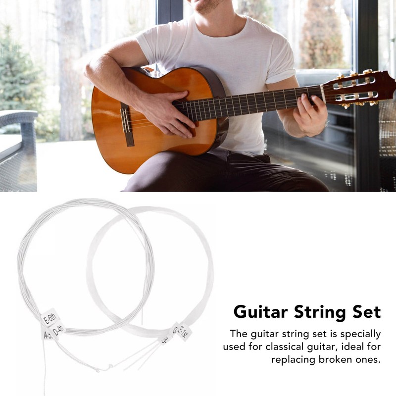 Classical Guitar Strings 28 To 43 Gauge Anti Rust Coating