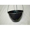 Landmark Plastics 12" Black Plastic Hanging Baskets {Set of 10}
