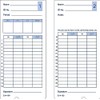(400) Time Cards for Lathem 400E Time Clock, COMPUMATIC Compatible