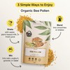 Earths Basket Organic Bee Pollen granules, Raw & ethically harvested,