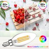 Boncoo E12 Candelabra Bulbs 60 Watt, Chandelier Light Bulbs LED