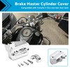 MAX COOL Motorcycle Brake Master Cylinder Cover Suitable for Yamaha