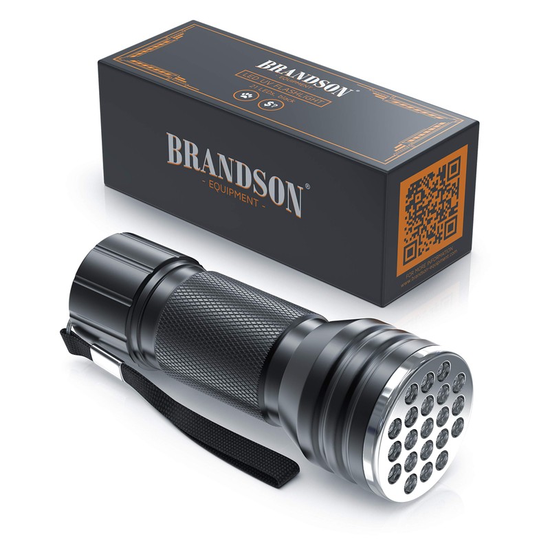 Brandson - LED UV Blacklight Torch - UV Blacklight Torch