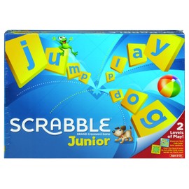 Mattel Games Scrabble Junior, Children Board Game from 6 Years