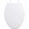 Kohler K-4774-0 Brevia Elongated White Toilet Seatwith Quick-Release Hinges And