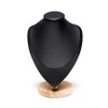 Premium Necklace Display Stand Jewelry Display Stand Accessory Holder, M, Black, 1 Piece / 프리미엄 목걸이 진열대 주얼리 디스플레이 스탠드 악세사리 거치대, M, 블랙, 1개
