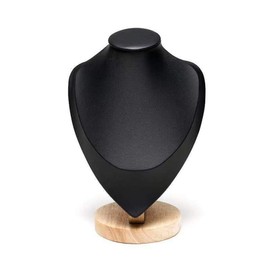 Premium Necklace Display Stand Jewelry Display Stand Accessory Holder, M, Black, 1 Piece / 프리미엄 목걸이 진열대 주얼리 디스플레이 스탠드 악세사리 거치대, M, 블랙, 1개