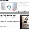 TronicXL Design V2A Stainless Steel Bell Plate - Made in