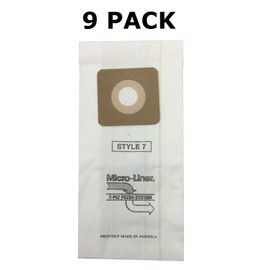 YourStoreFront 9 VACUUM BAGS for BISSELL STYLE 1 & 7, 30861 MICROLINED
