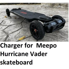 coming data  battery Charger for Meepo Hurricane Vader /Ninja/ ultra skateboard (special 3
