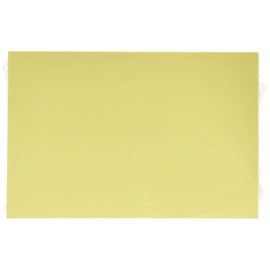 School Smart Heavyweight Plain Index Cards - 4 x 6 inches - Pack of 100 - Canary