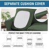 H.VERSAILTEX 4 Piece Stretch Sofa Covers for 3 Cushion Couch
