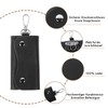 Generic Large Leather Key Case, Car Key Bag with 6