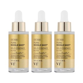 VT PDRN Riddle Shot Gold Essence 30ml x3 / 브이티 PDRN 피디알엔 리들샷 골드 에센스 30ml x3