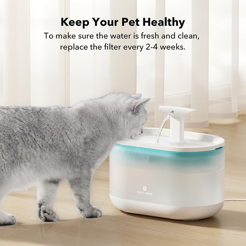 PETLIBRO 8 Packs Replacement Filters for Capsule Cat Water Fountain