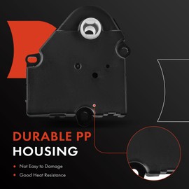 A-Premium HVAC Heater Blend Door Actuator, Compatible with Hummer H2 2008 2009, Auxiliary, Temperature Actuator, Replace# 19130388