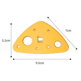 6 Pcs Chip Clips Cute Food Bag Clips Potato Corn Chip Clips Plastic Sealing Clips for Food Storage