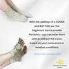 Perlyna Variety Toe Alignment Socks with Toe Separators for Women