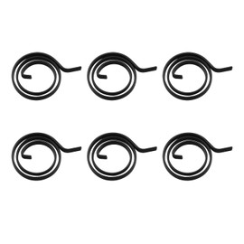 JianLing 6PCS Door Lock Handle Replacement Spring Handle Replacement for Anti Theft Wooden Bathroom Door Lock Bedroom Handle Lock Core Card Spring Round Quick Door Lock Universal Accessories