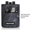 SURVIVOR Chalk Bag - Draw String Closure, 2 Zippered Pockets