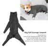 Dog Full Coverage Jumpsuit Elastic Prevent Shedding Dog Bodysuit for
