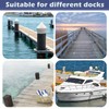 Maasechs Dock Bumpers Full Face Edge PVC Profile Guard with