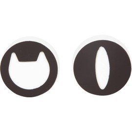 small foot Magnetic Cat Wooden Magic Board Drawing Board with Pen and Stamps, Portable Board for Children Aged 2 Years and Above, 12604