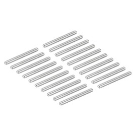 DMiotech 20 Pack M5x50mm Fully Threaded Rod 304 Stainless Steel Right Hand Threads Rod Bar Studs Clamps and U-Bolts