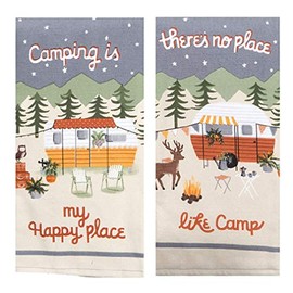 Kay Dee Designs Gone Glamping 2-Piece Kitchen Towel Set