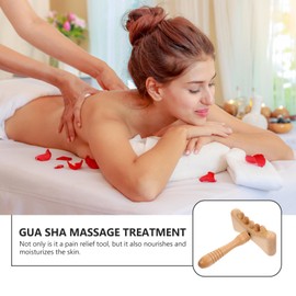 SAFIGLE 1Pc Portable Massage Rod Versatile Guasha Stick for Muscle Relaxation Acupressure Therapy for Home Massage Shops Athletes and Dancers Assorted Color