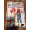 Simplicity 0648 Sewing Pattern, Toddlers' and Child's Raggedy Ann &