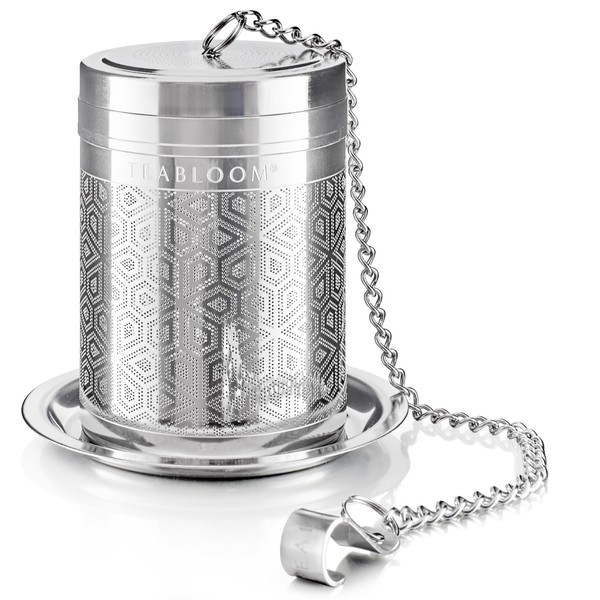 Teabloom Elegant 304 Stainless Steel Loose Leaf Tea Infuser –